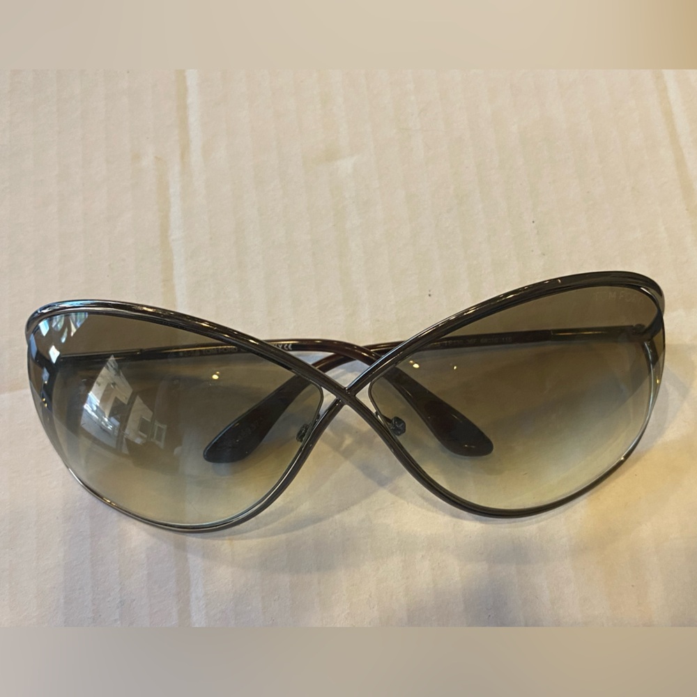 Tom Ford Brown Gradient Sunglasses